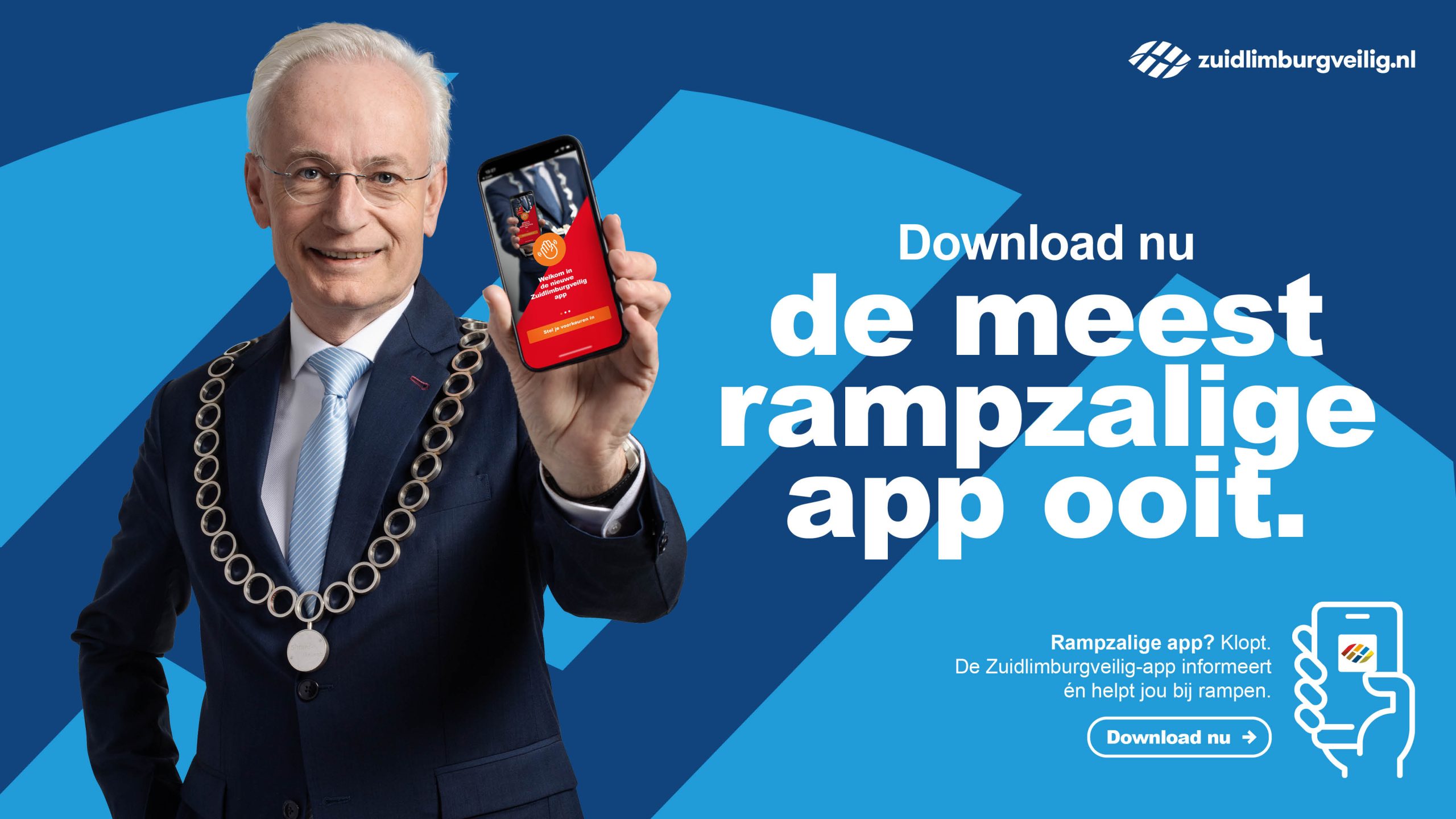 Veiligheidsregio Zuid-Limburg lanceert ‘meest rampzalige app ooit’