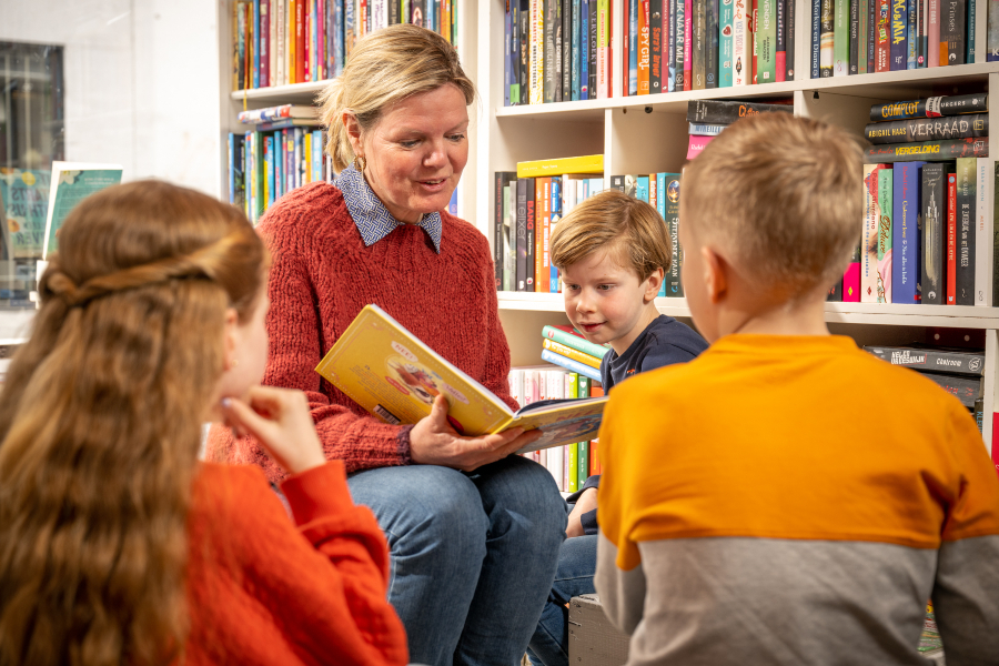 Flow’s Boekensteun voorlezen kinderen