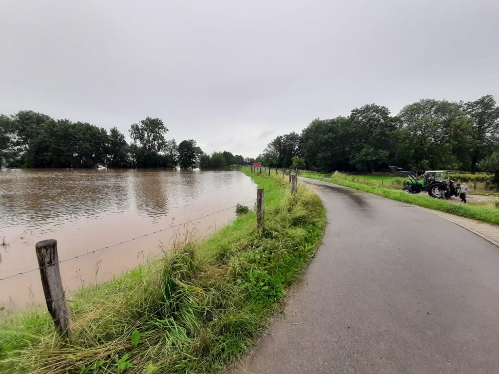 Hoogwater Grevenbicht-Schipperskerk 2021