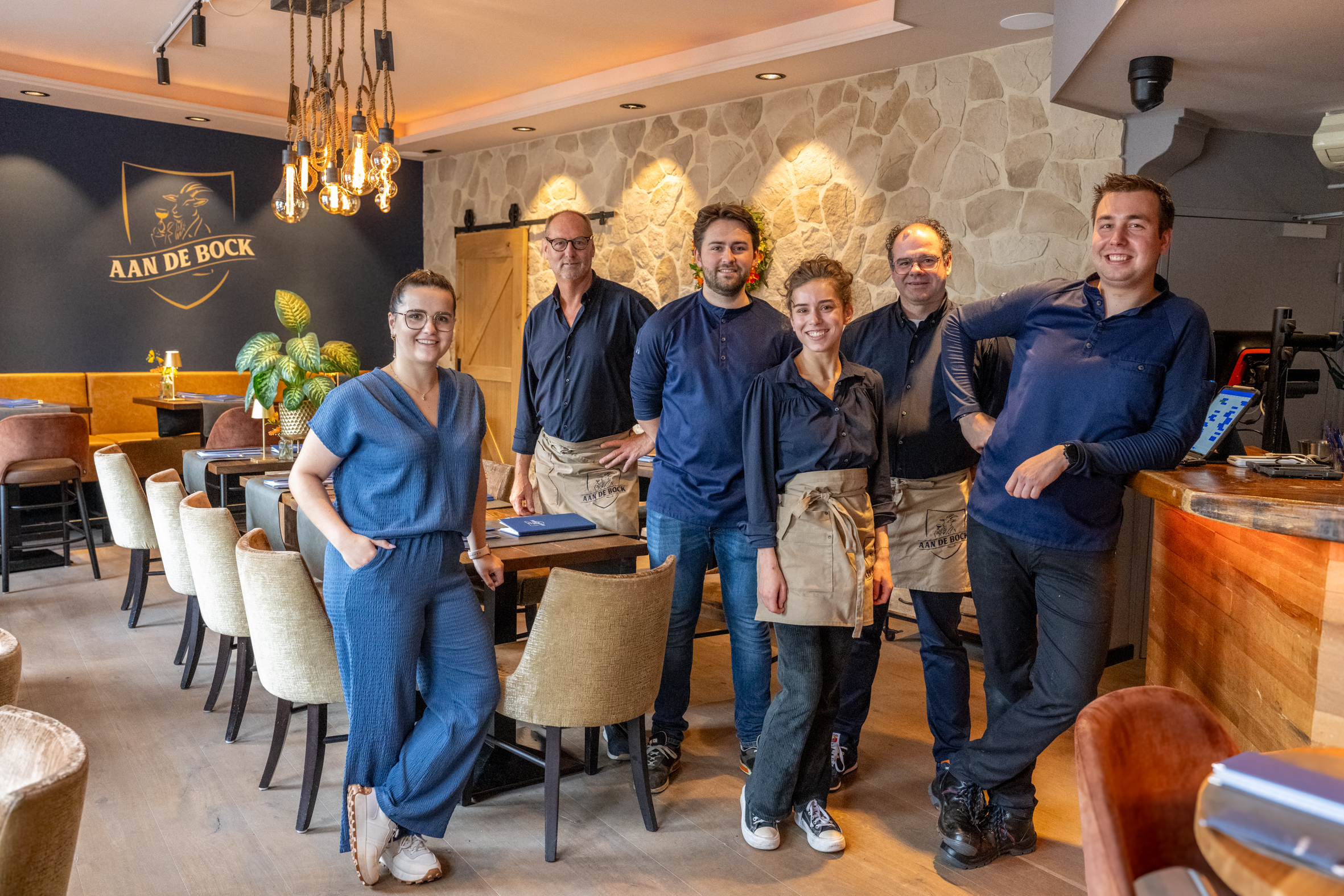 Restaurant Teamfoto Aan de Bock