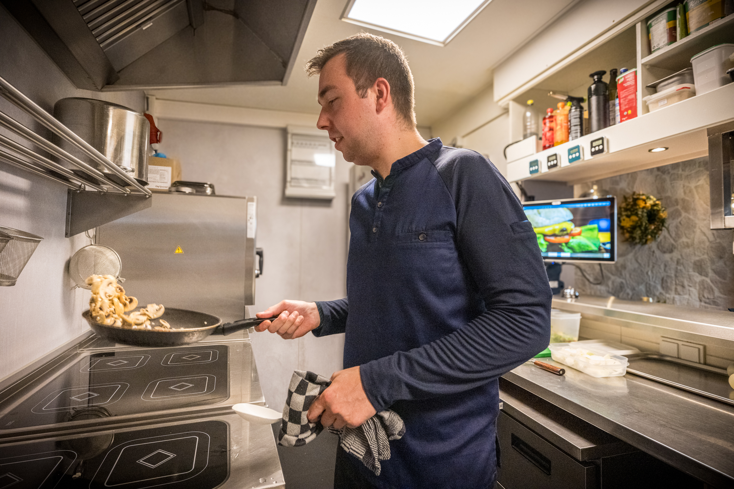 restaurant Aan de Bock - kok