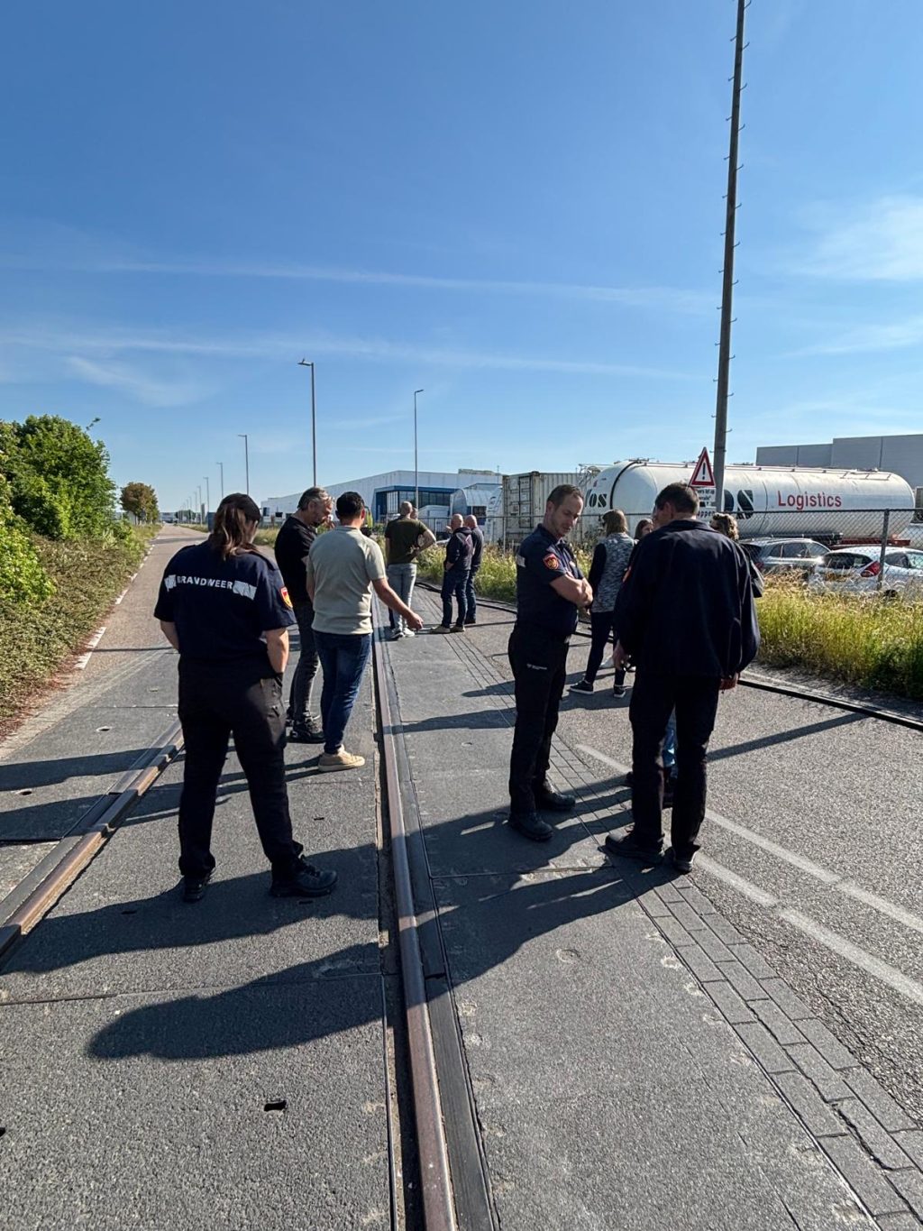 bijeenkomst spoor Holtum Noordweg in Born
