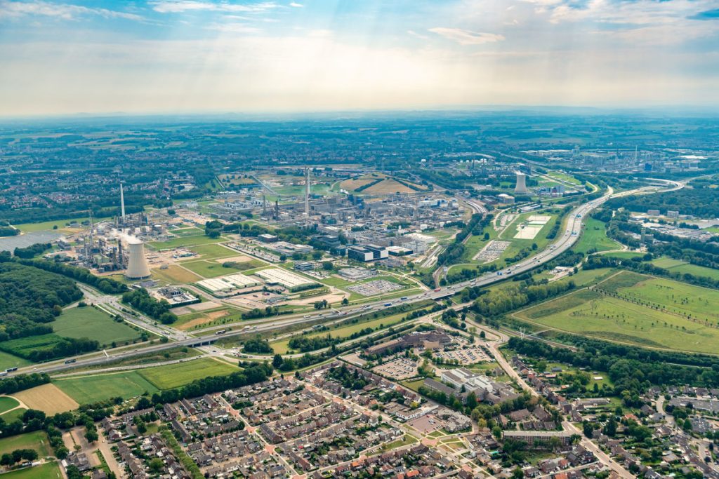 Luchtfoto Chemelot