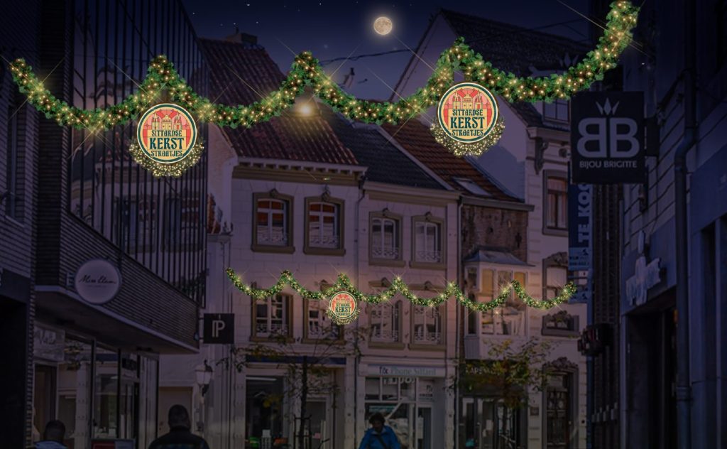 Verlichting Sittardse Kerststraatjes