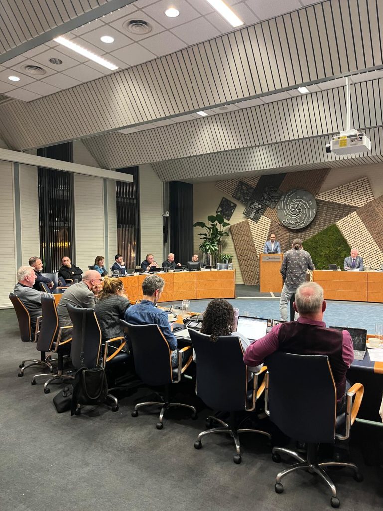 Foto van de Raadszaal in Geleen